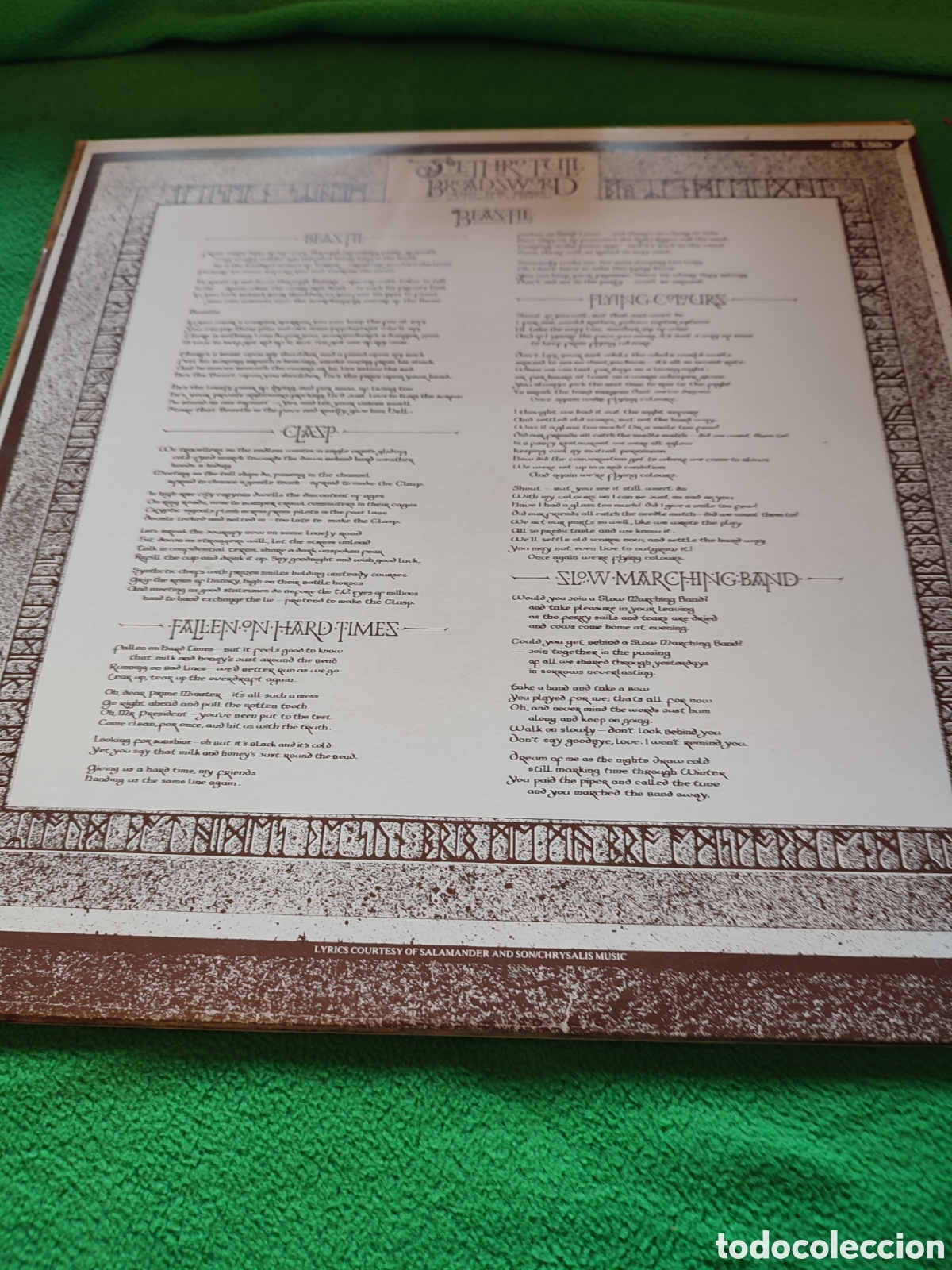 Discos de vinilo: Jethro Tull - Broadsword and The Beast - Foto 4