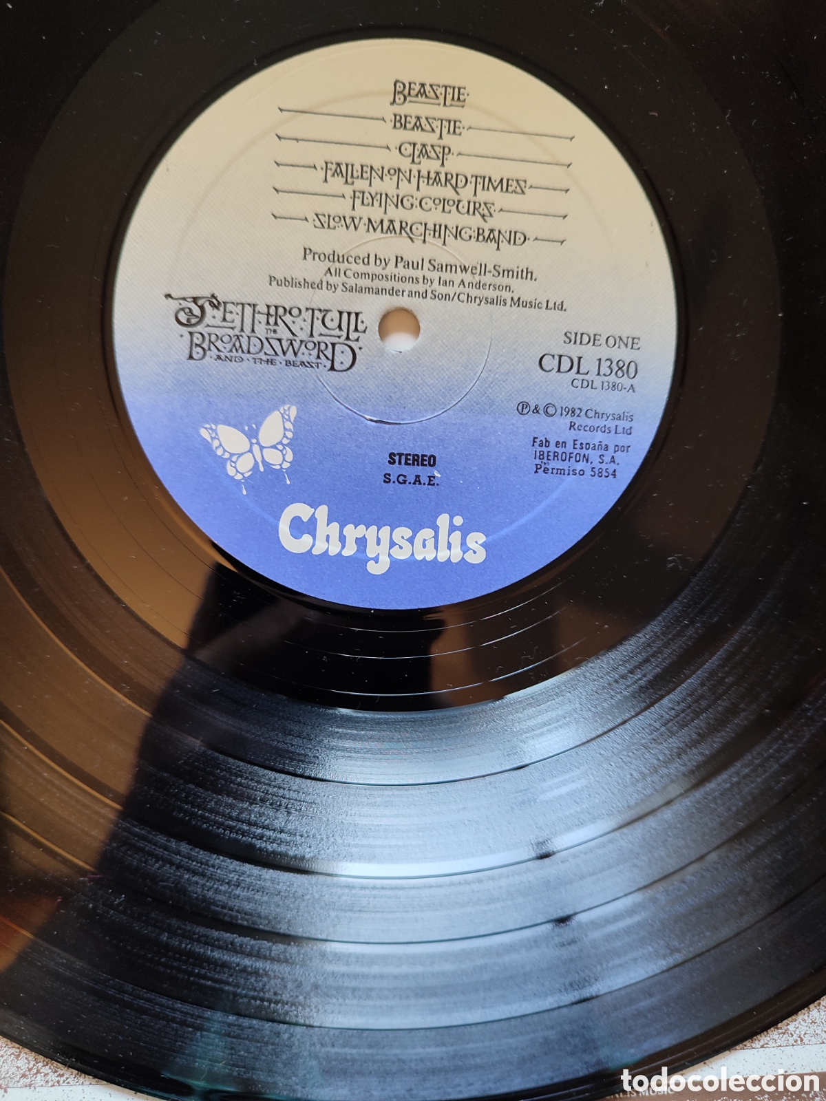 Discos de vinilo: Jethro Tull - Broadsword and The Beast - Foto 5