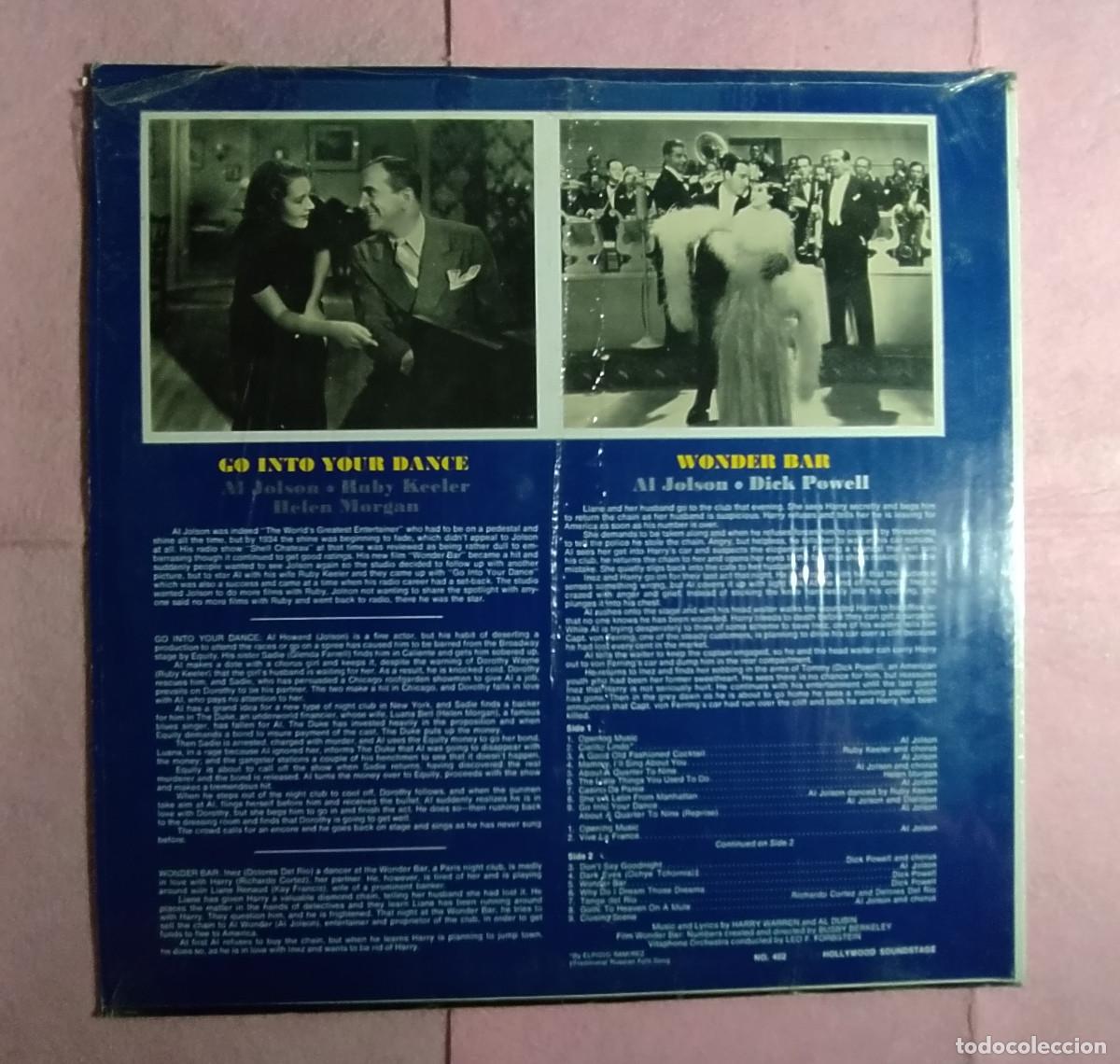 Discos de vinilo: LP DUBIN & WARREN - Go Into Your Dance - Al Jolson / Ruby Keeler - US (EX/EX) - Foto 2