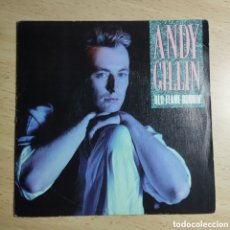 Discos de vinilo: SINGLE 7” PROMO A UNA CARA, ANDY GILLIN 1989 OLD FLAME BURNIN'.