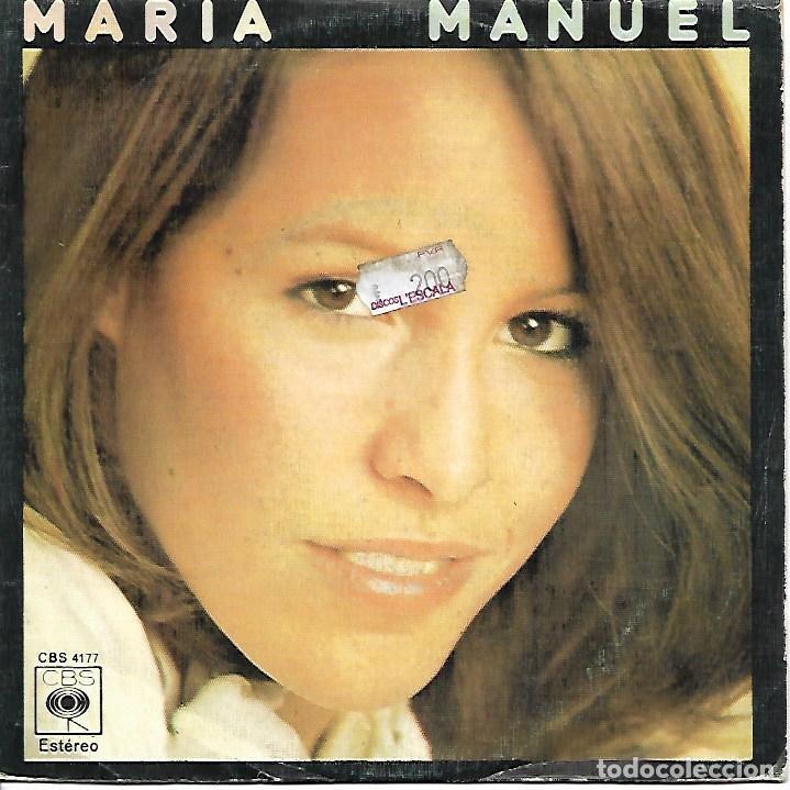 Discos de vinilo: MARIA - MANUEL / TE IRAS, AMOR - CBS 1976 - Foto 1