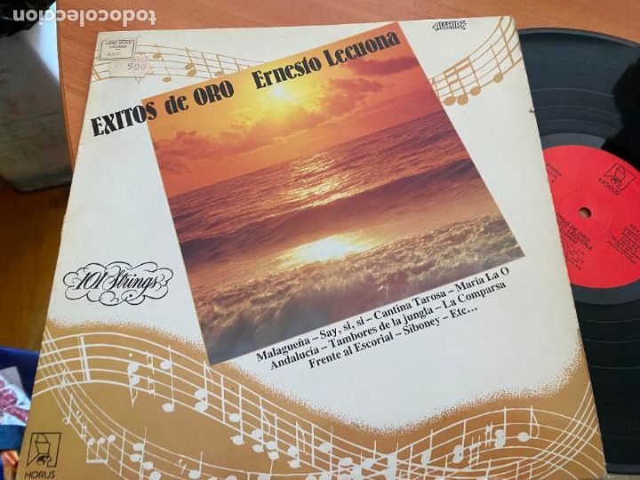 Discos de vinilo: ERNESTO LECUONA (EXITOS DE ORO) LP ESPA&Ntilde;A 1987 (B-37) - Foto 1