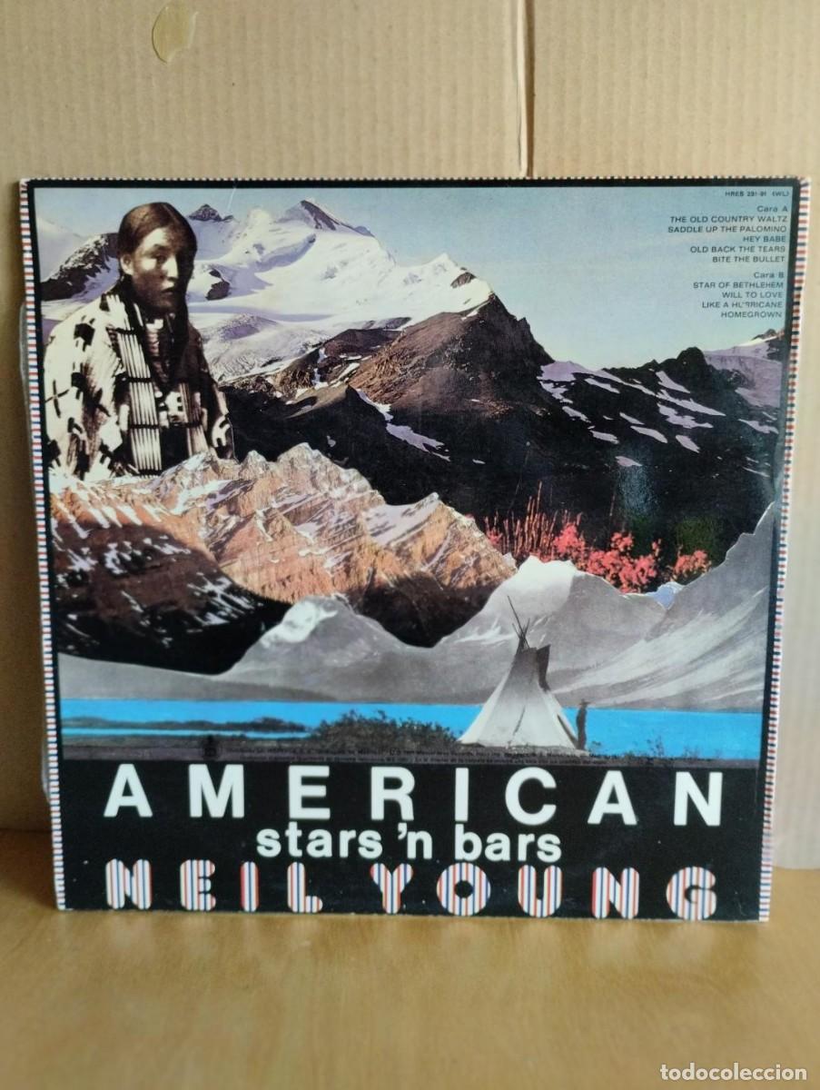 Discos de vinilo: NEIL YOUNG --- AMERICAN STARS&acute;N BARS - Foto 2