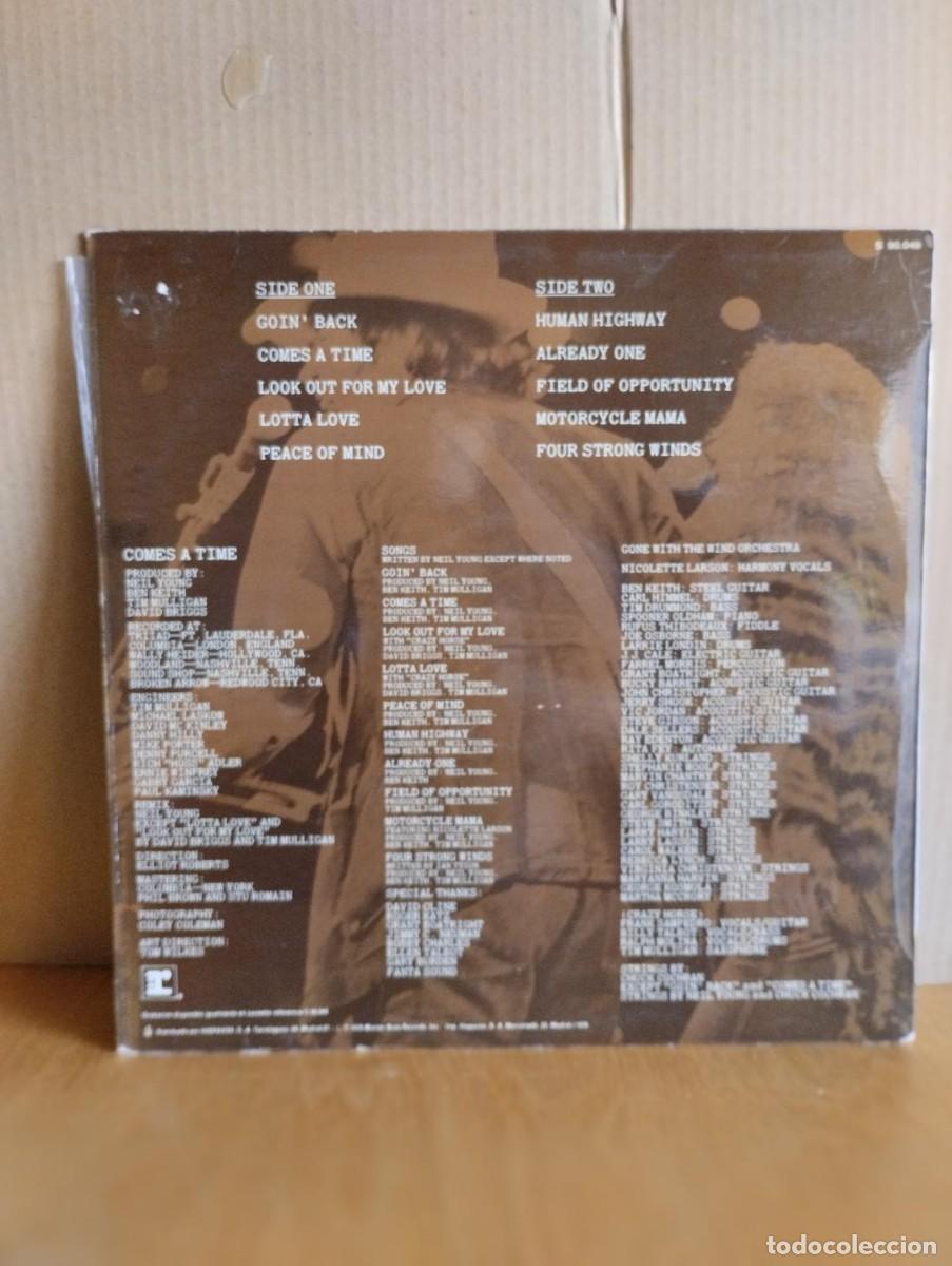Discos de vinilo: NEIL YOUNG --- COMES A TIME - Foto 2