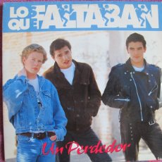 Discos de vinilo: LOS QUE FALTABAN - UN PERDEDOR / SUICIDA (SINGLE PROMO ESPAÑOL, SANNI RECORDS 1991)