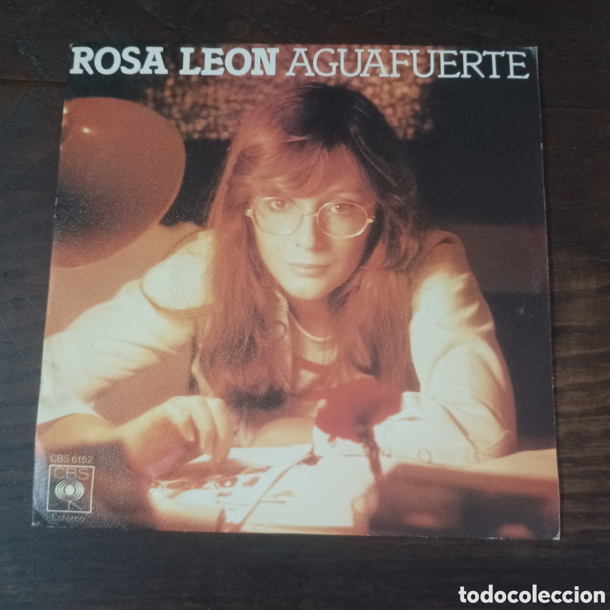 Discos de vinilo: ROSA LEON - AGUAFUERTE / LET IT BE 1978 CBS - Foto 6