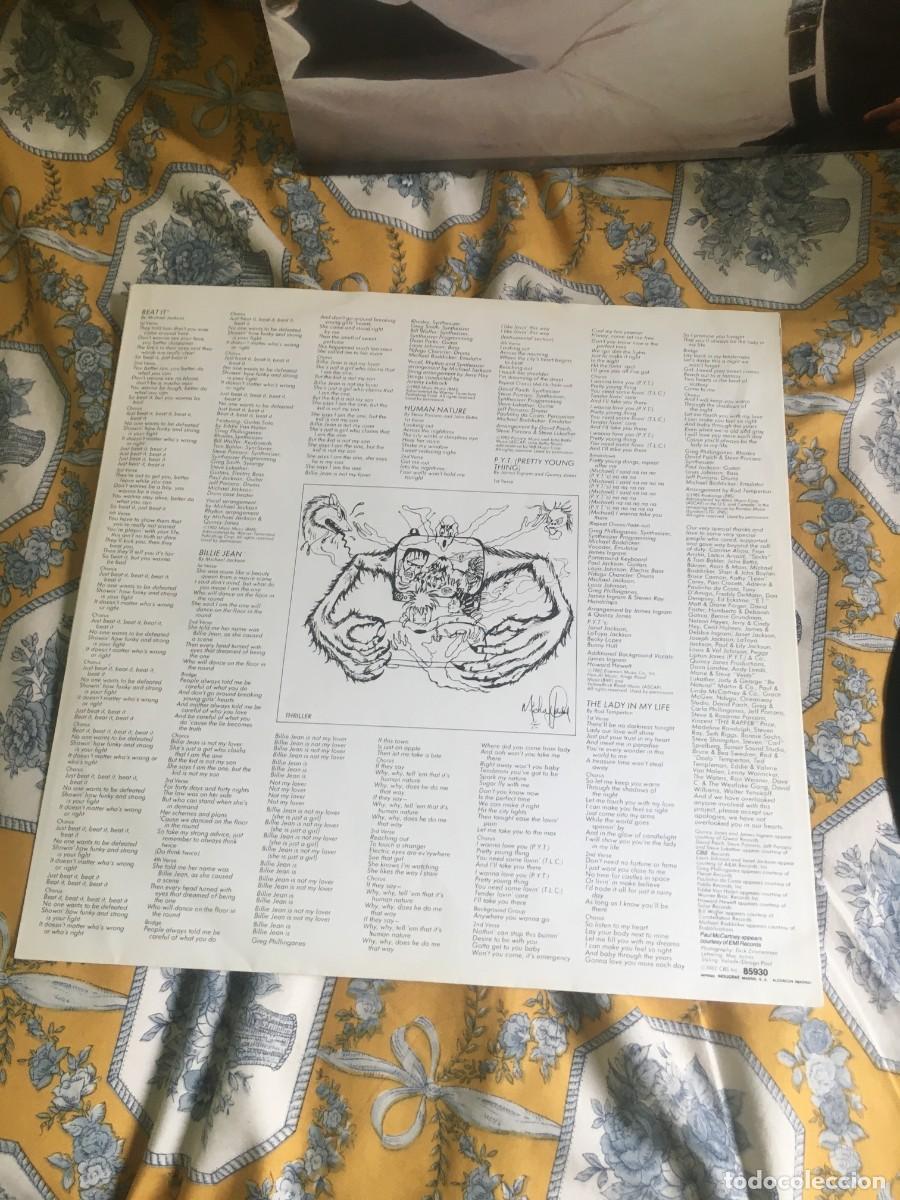 Discos de vinilo: Michael Jackson &lrm;&ndash; Thriller - Foto 3