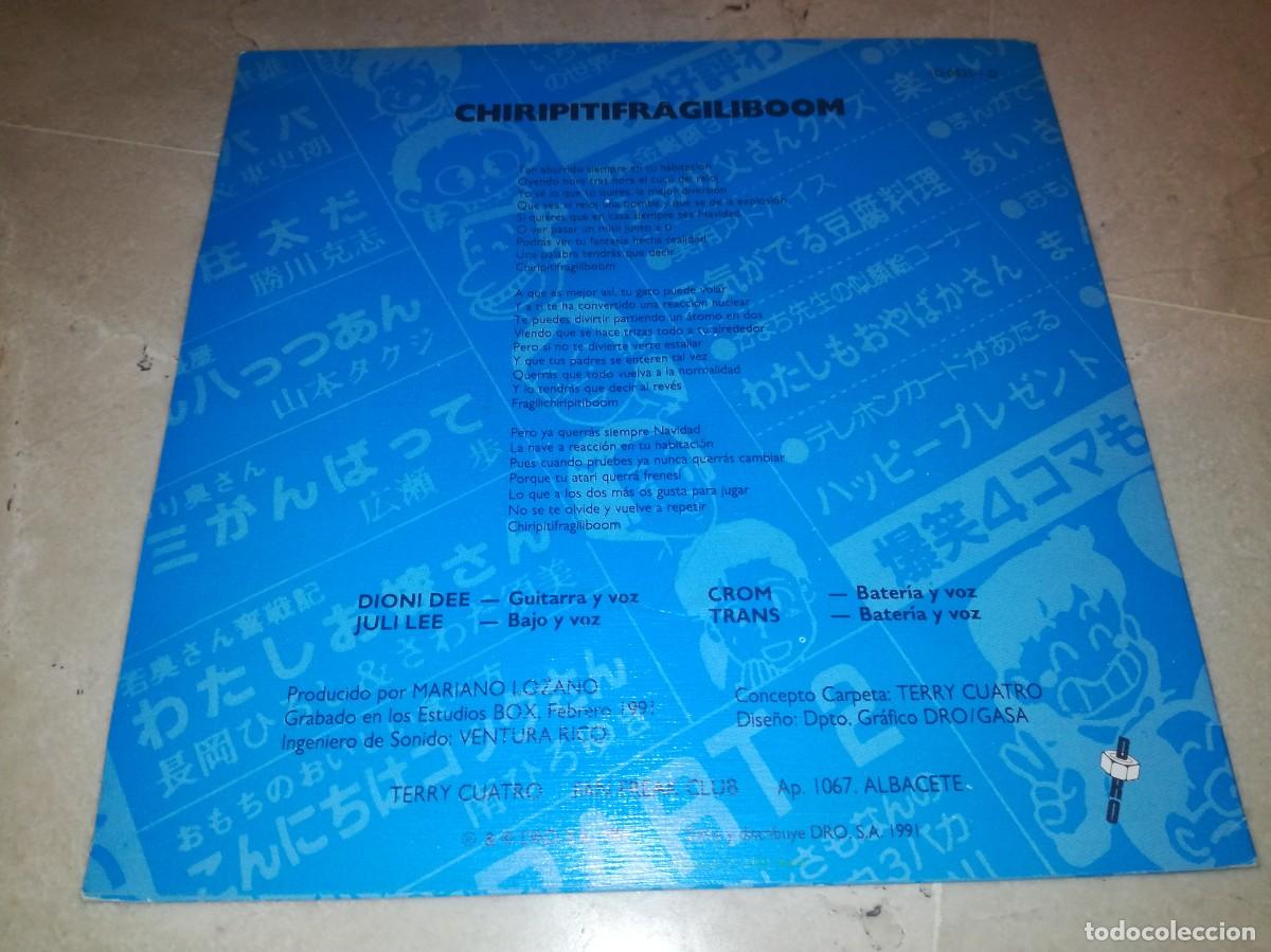 Discos de vinilo: TERRY IV-CHIRIPITIFRAGILIBOOM - Foto 2