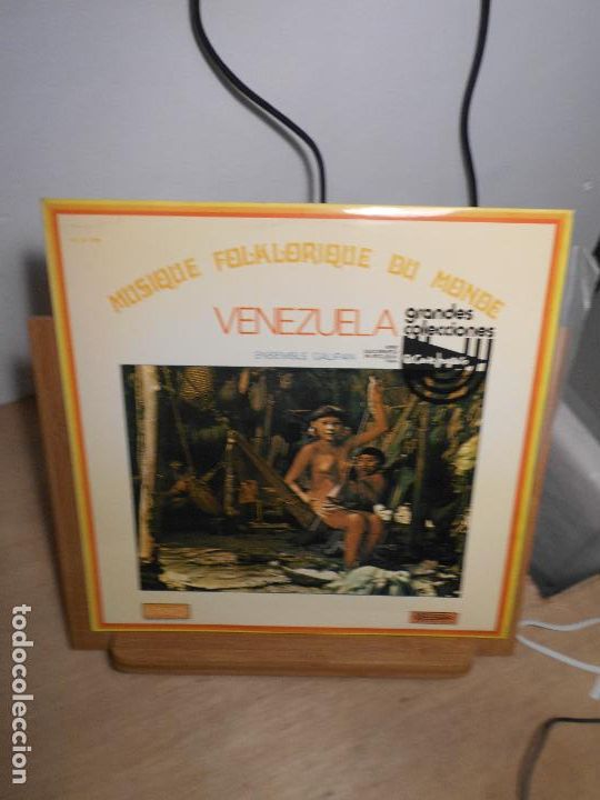 Disques de vinyle: MUSIQUE FOLKLORIQUE DU MONDE - VENEZUELA - ENSEMBLE GALIPAN COLECCIONES EL CORTE INGLES -Lp-