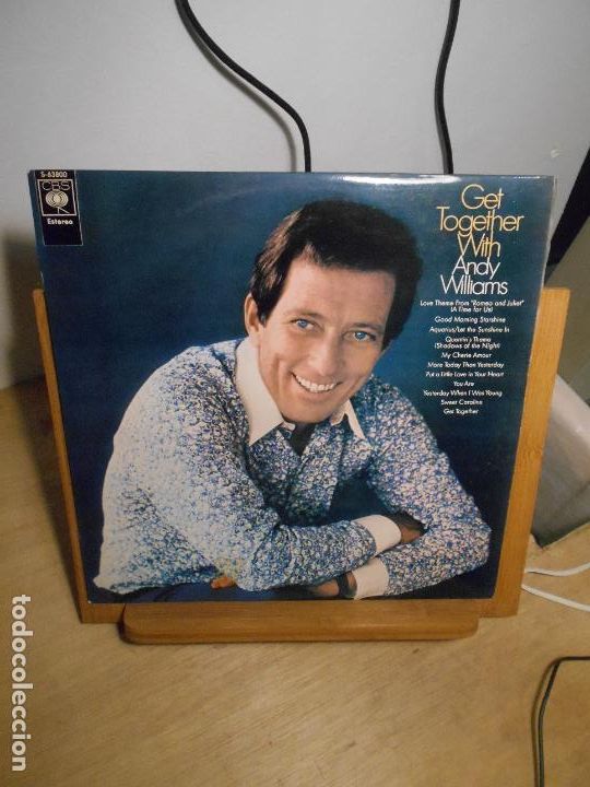 Discos de vinilo: ANDY WILLIAMS. GET TOGETHER WITH - LP - - Foto 1