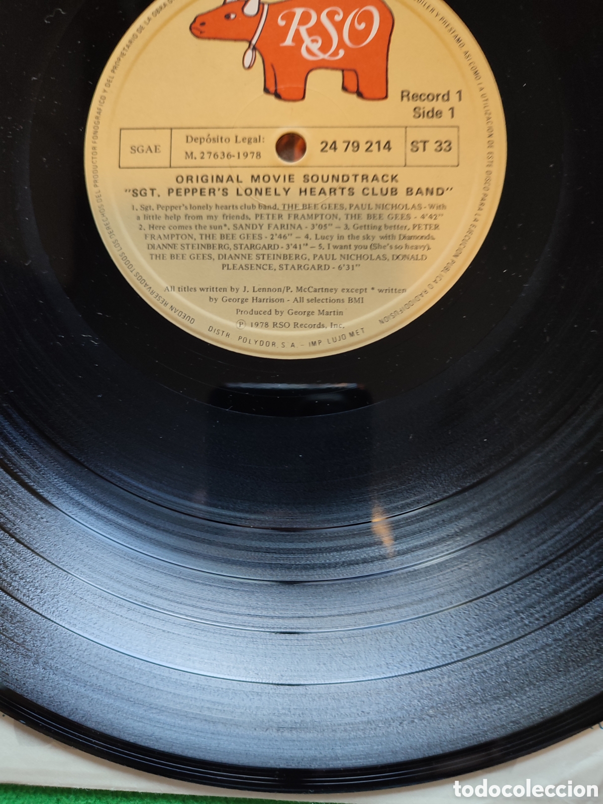 Discos de vinilo: Peter Frampton & The Bee Gees - Sgt Peppers Heart ... - Foto 4