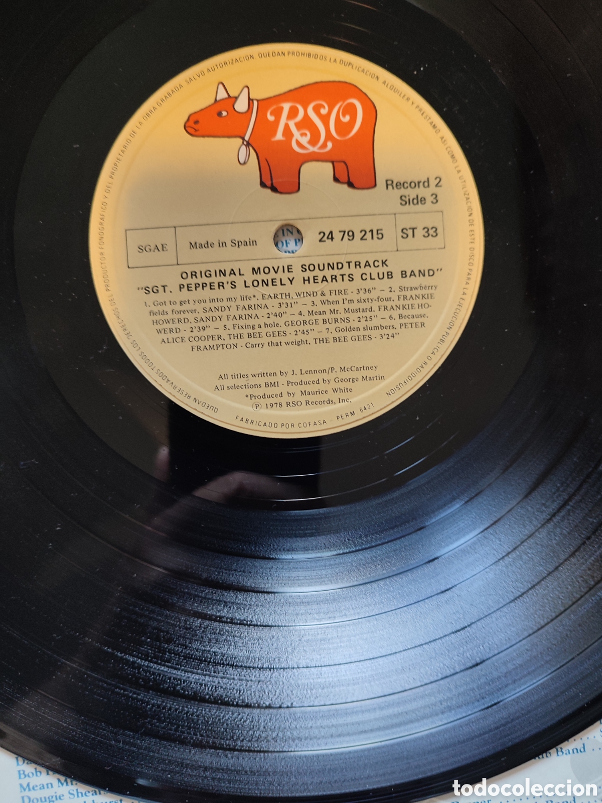 Discos de vinilo: Peter Frampton & The Bee Gees - Sgt Peppers Heart ... - Foto 5