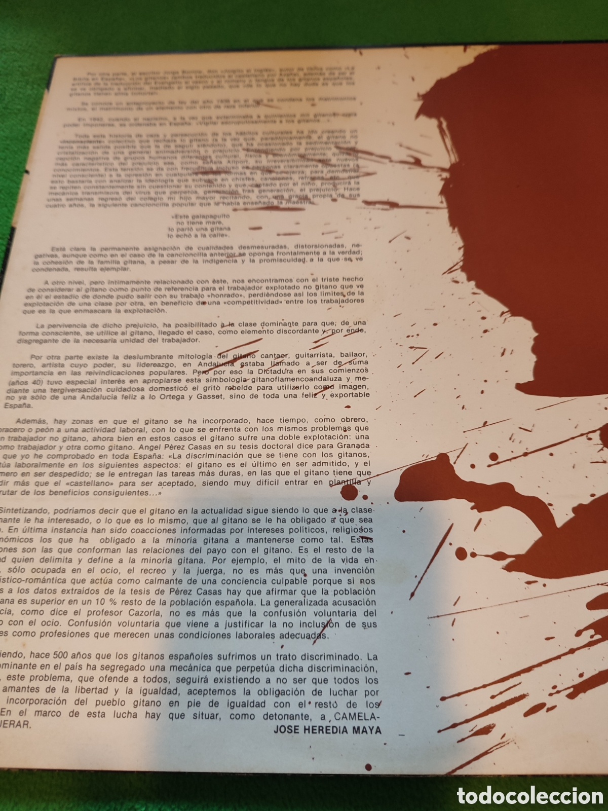 Discos de vinilo: Camelamos Naquerar - Queremos hablar - Foto 3