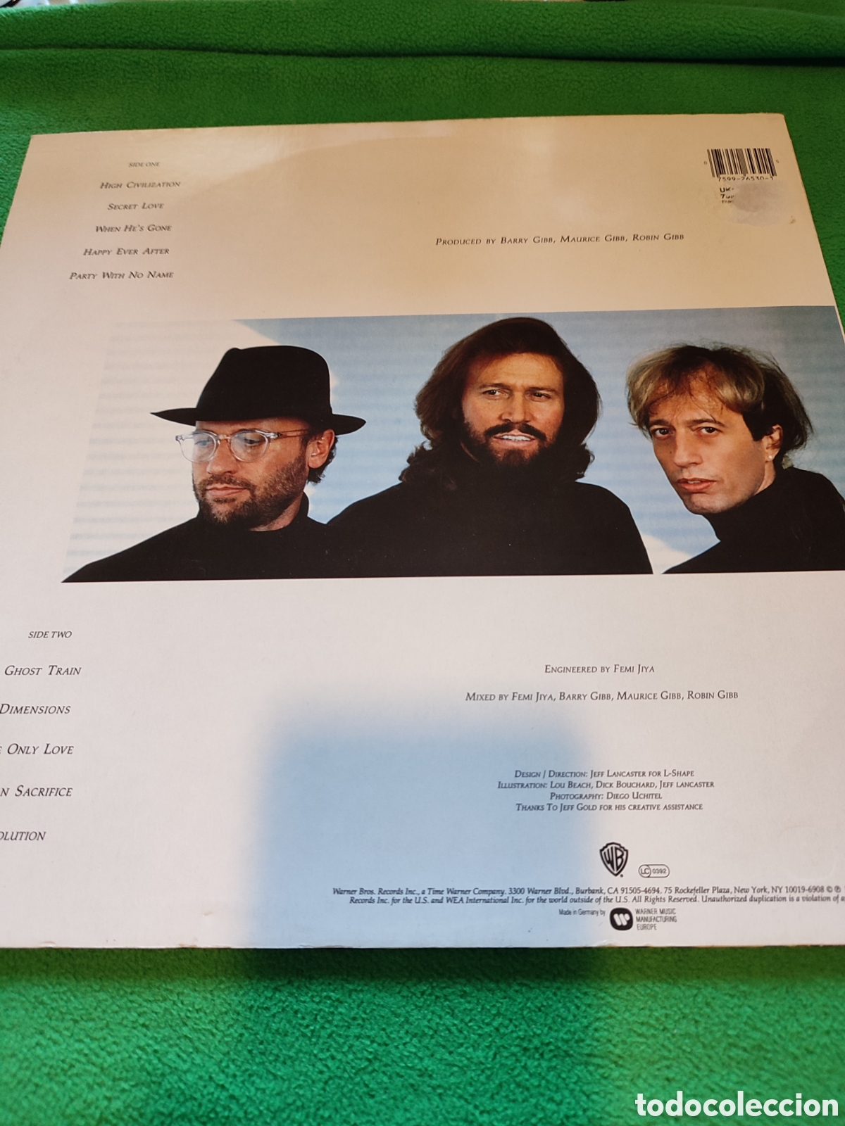 Discos de vinilo: Bee Gees - High civilization - Foto 2