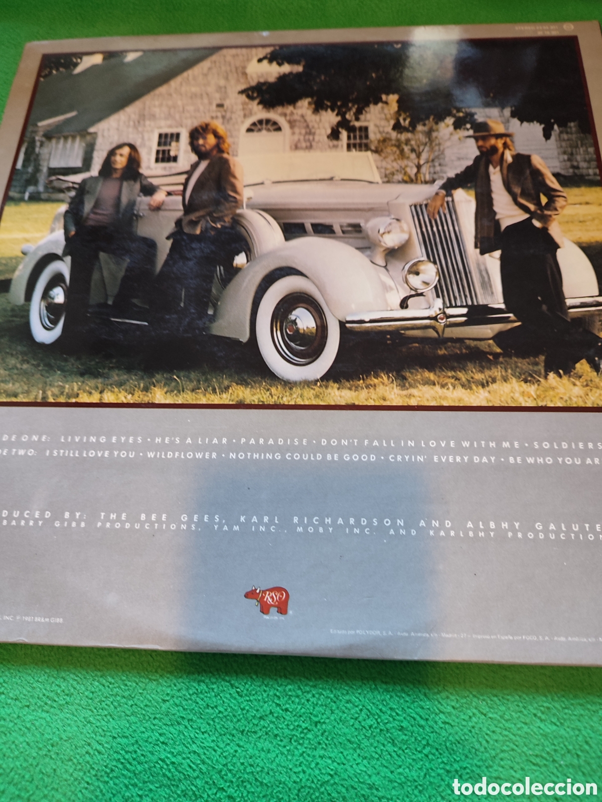 Discos de vinilo: Bee Gees - Living eyes - Foto 2