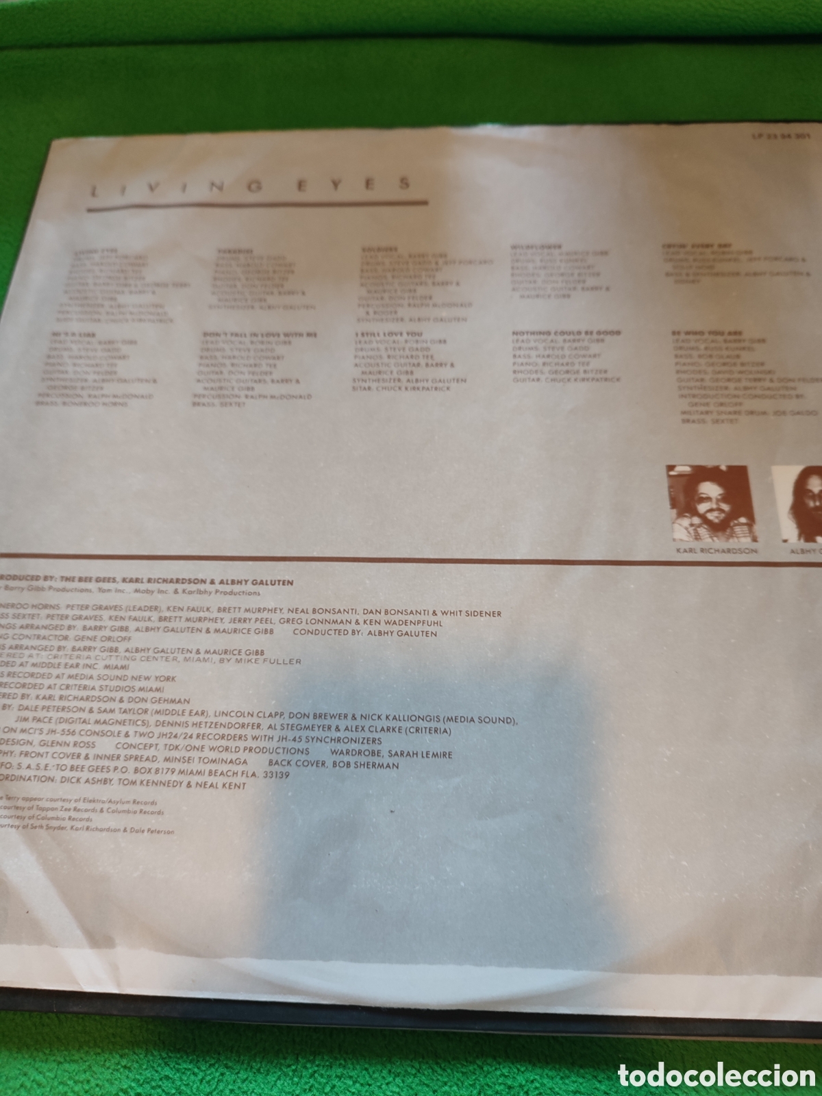 Discos de vinilo: Bee Gees - Living eyes - Foto 5