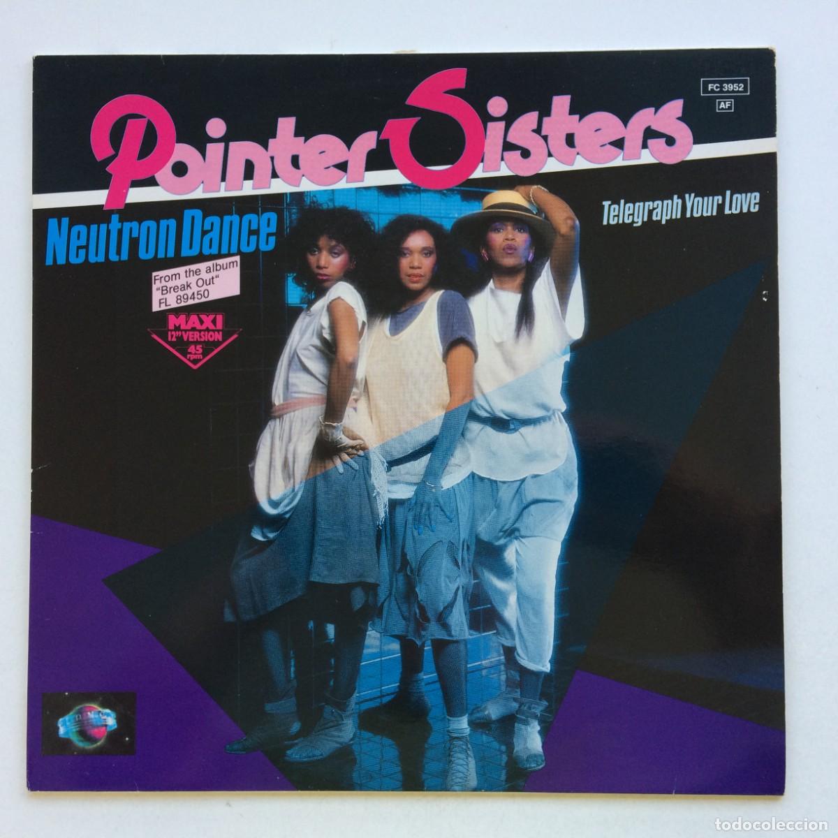 Discos de vinilo: Pointer Sisters &lrm;&ndash; Neutron Dance , Vinilo Blanco Germany 1984 Planet Maxi - Foto 1