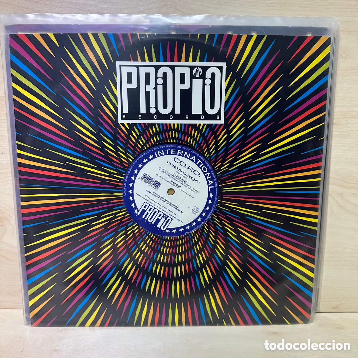 Discos de vinilo: CO.RO. - Message (12&rdquo;) - Foto 1