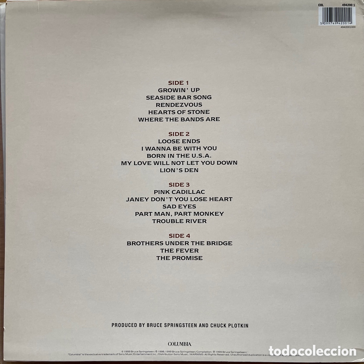 Discos de vinilo: Bruce Springsteen - 18 tracks - Foto 2