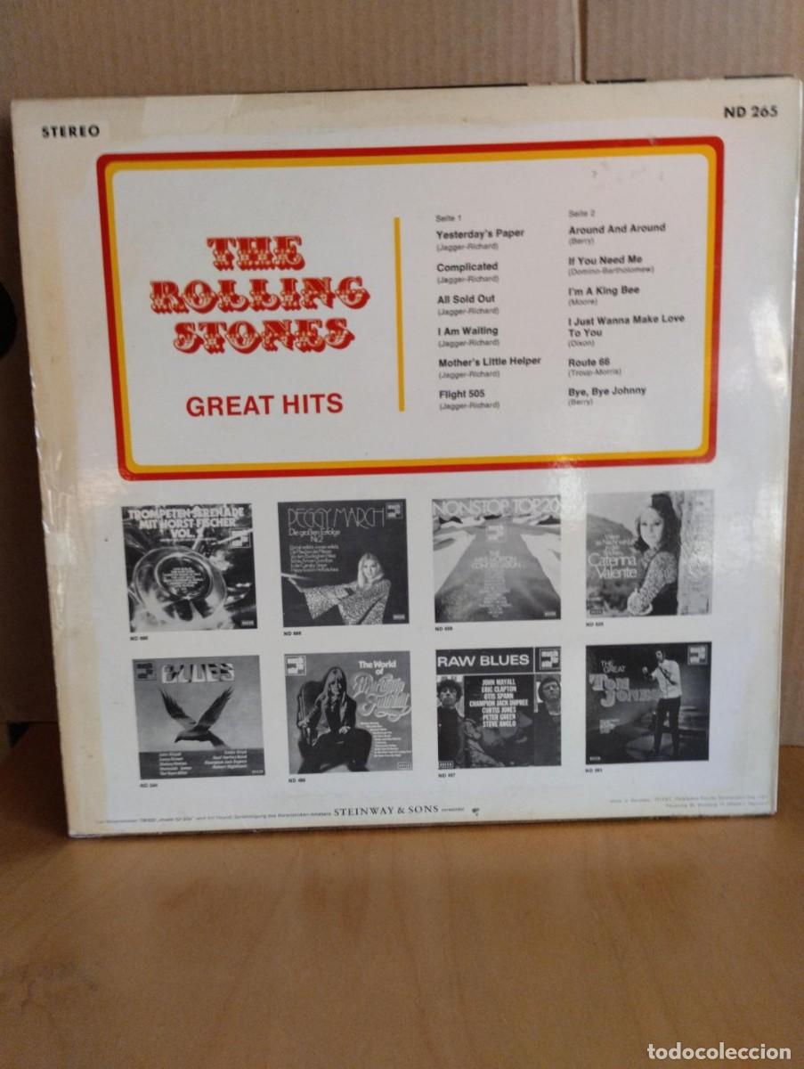 Discos de vinilo: THE ROLLING STONES ---- GREAT HITS - Foto 2
