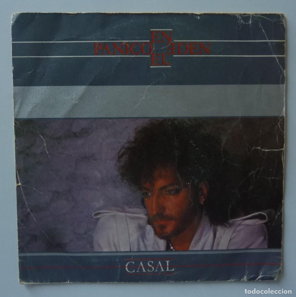 Discos de vinilo: CASAL // PANICO EN EL EDEN // 1984 // SINGLE - Foto 1