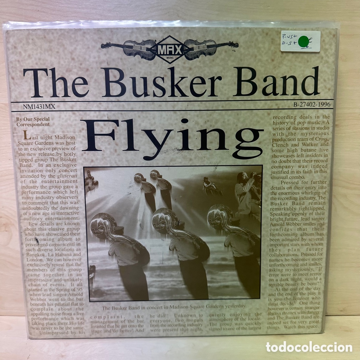Discos de vinilo: The Busker Band - Flying (12&rdquo;) - Foto 1