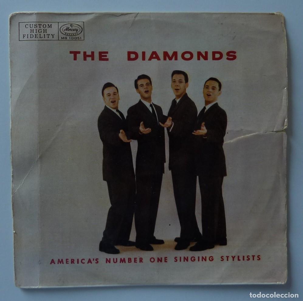 Discos de vinilo: THE DIAMONDS //THE STROLL+3 // 1959 // EP - Foto 1