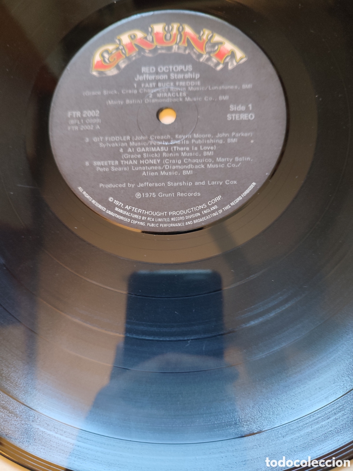 Discos de vinilo: Jefferson Starship - Red Octopus - Foto 4