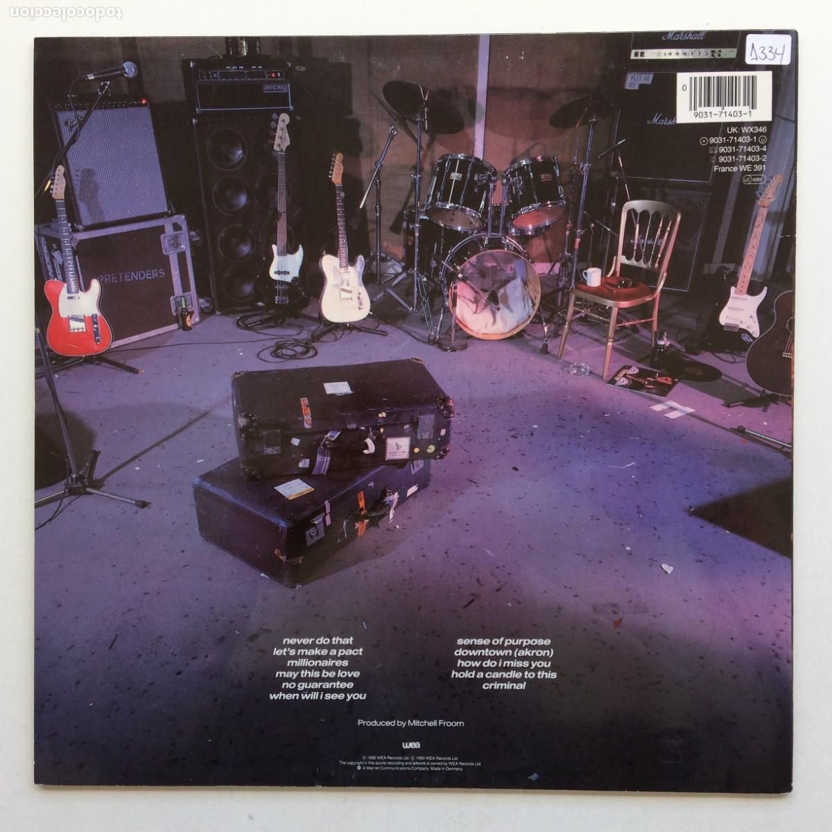 Discos de vinilo: Pretenders &ndash; Packed! , Germany 1990 WEA - Foto 2