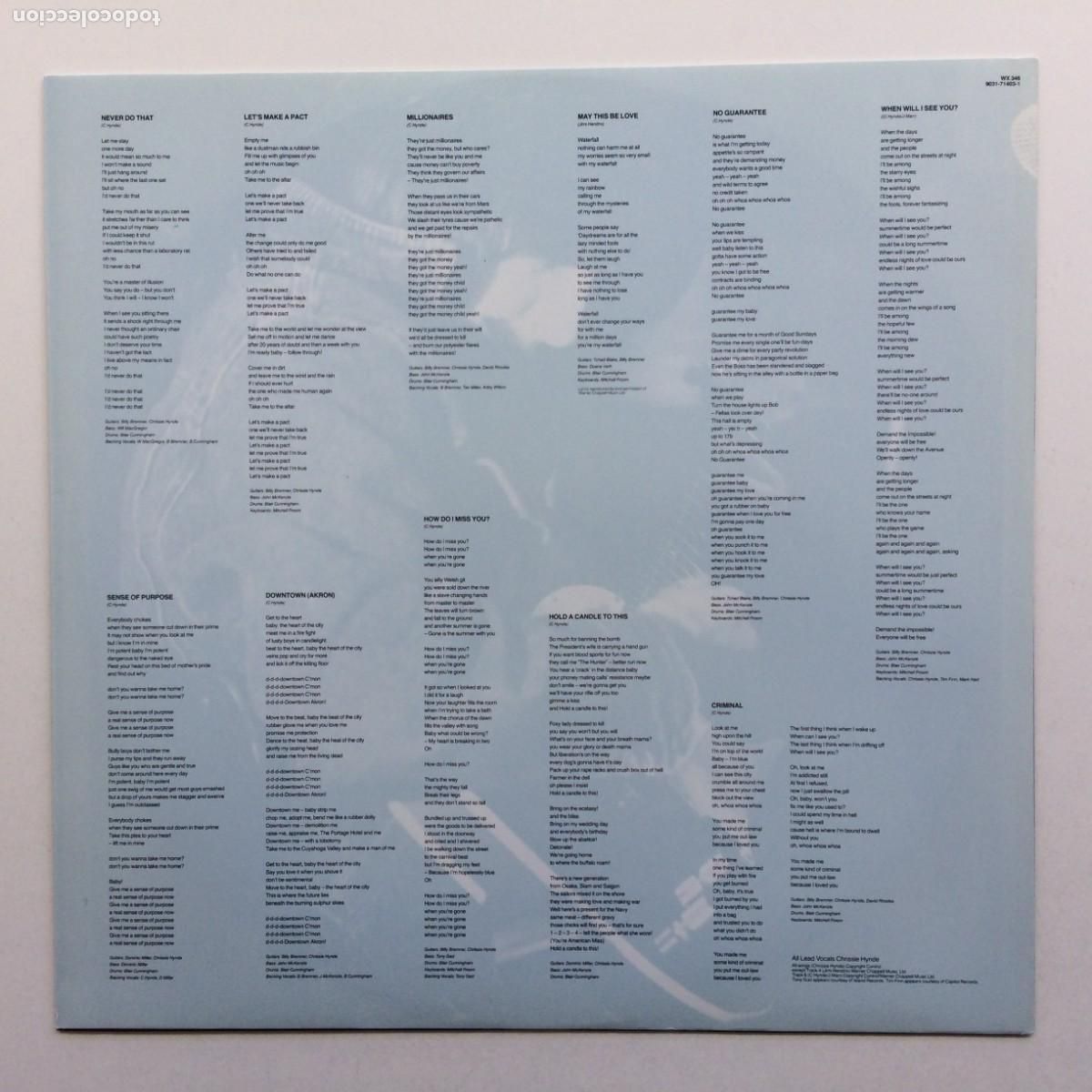 Discos de vinilo: Pretenders &ndash; Packed! , Germany 1990 WEA - Foto 4