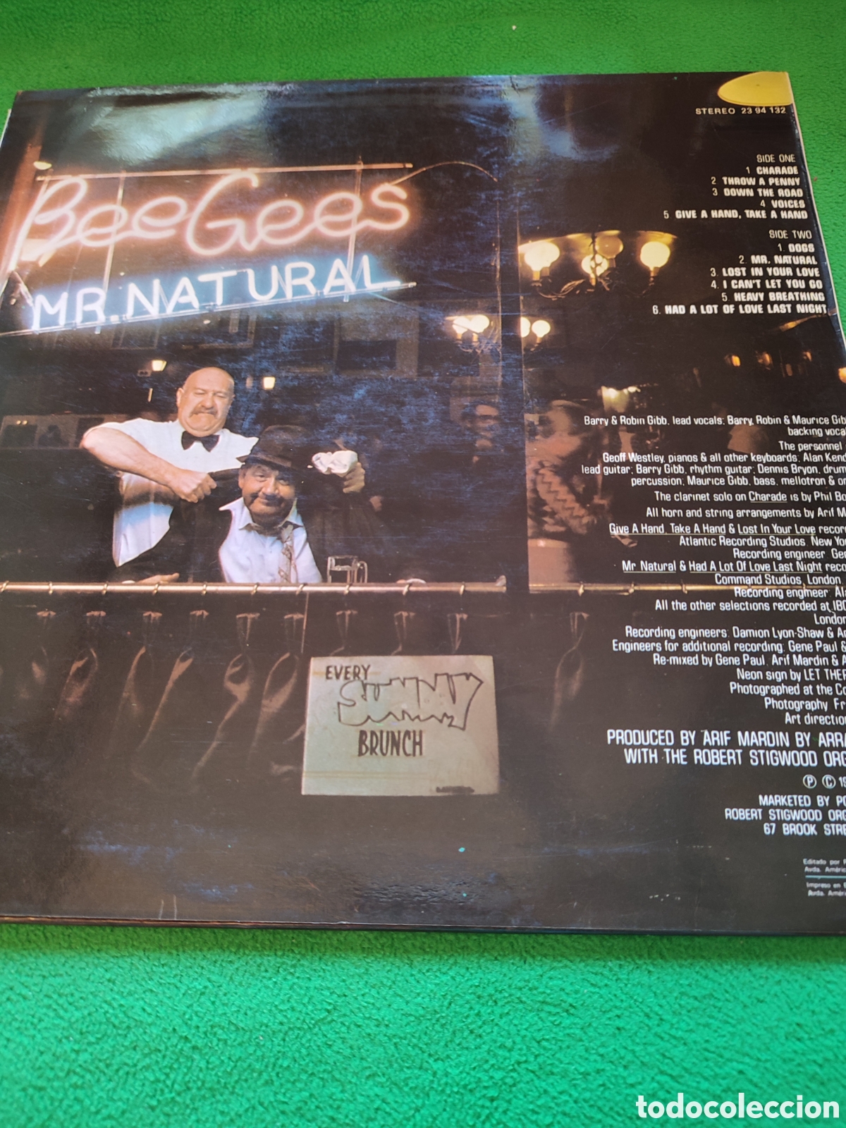 Discos de vinilo: Bee Gees - Mr Natural - Foto 2