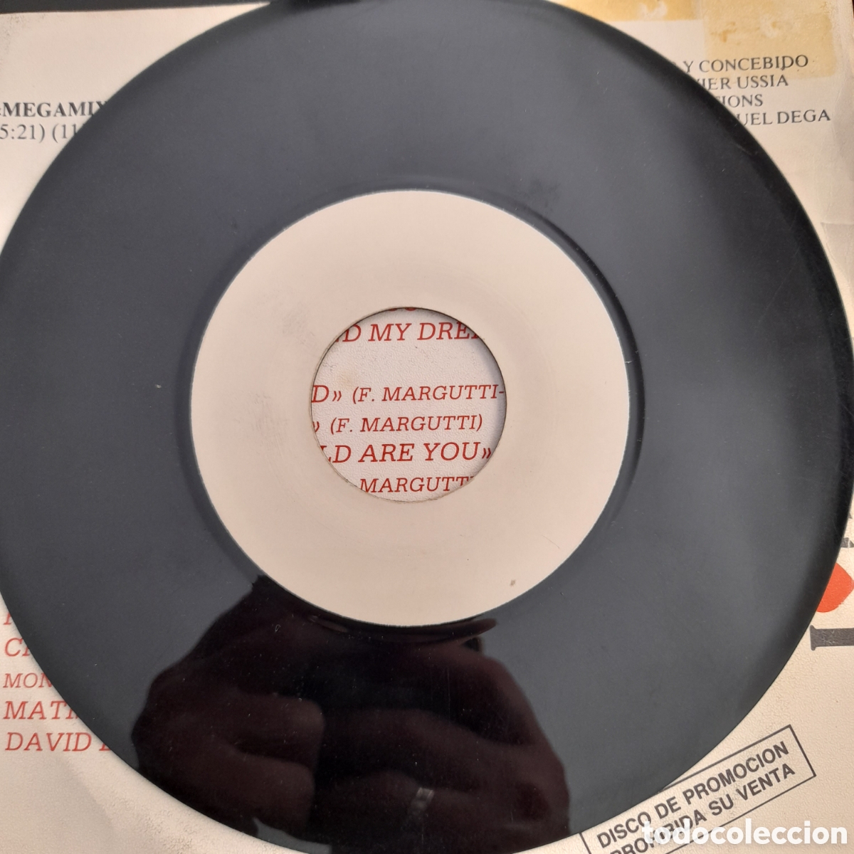 Discos de vinilo: Varios &ndash; Max Mix 2. 1985. Vinilo, 7&rdquo;, Single Sided, Promo, Compilation - Foto 4