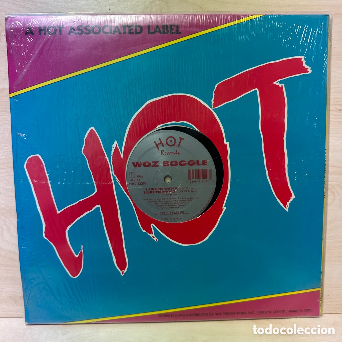 Discos de vinilo: Woz Boggle - I Like To Watch (12&rdquo;) - Foto 1