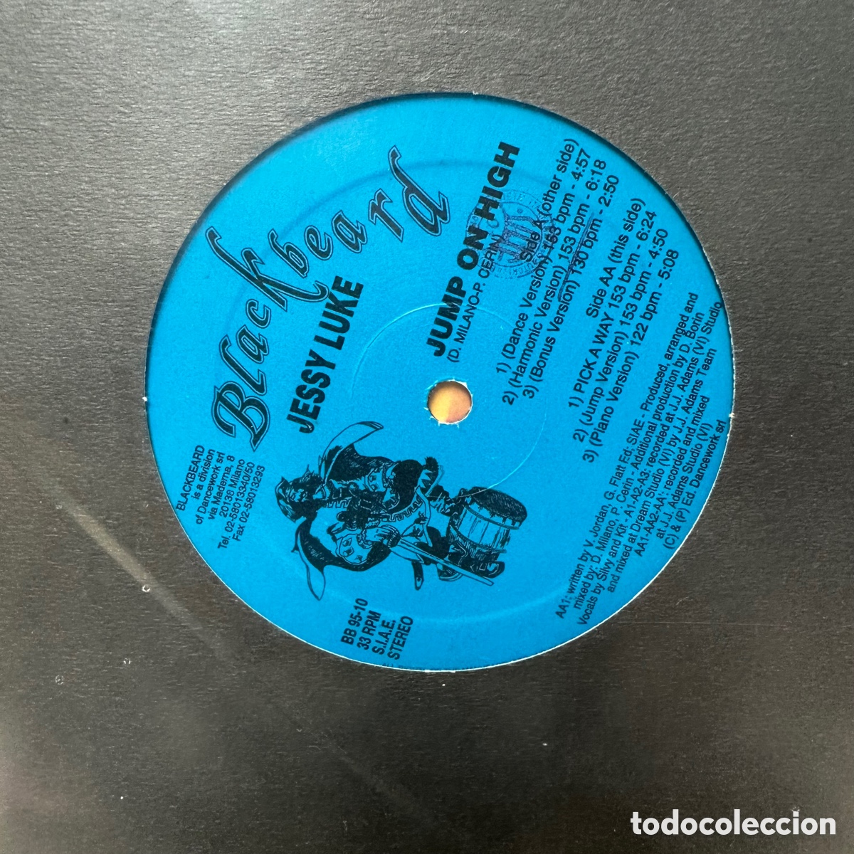 Discos de vinilo: Jessy Luke - Jump On High (12&rdquo;) - Foto 1