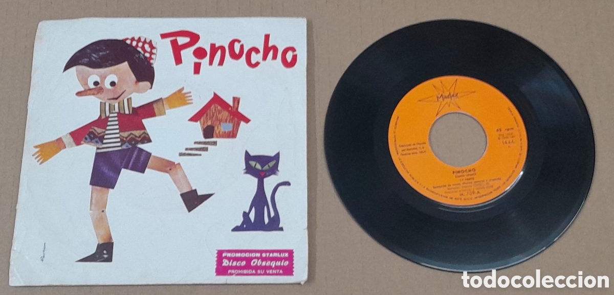 Discos de vinilo: PINOCHO - MARFER - 1967 - Foto 1
