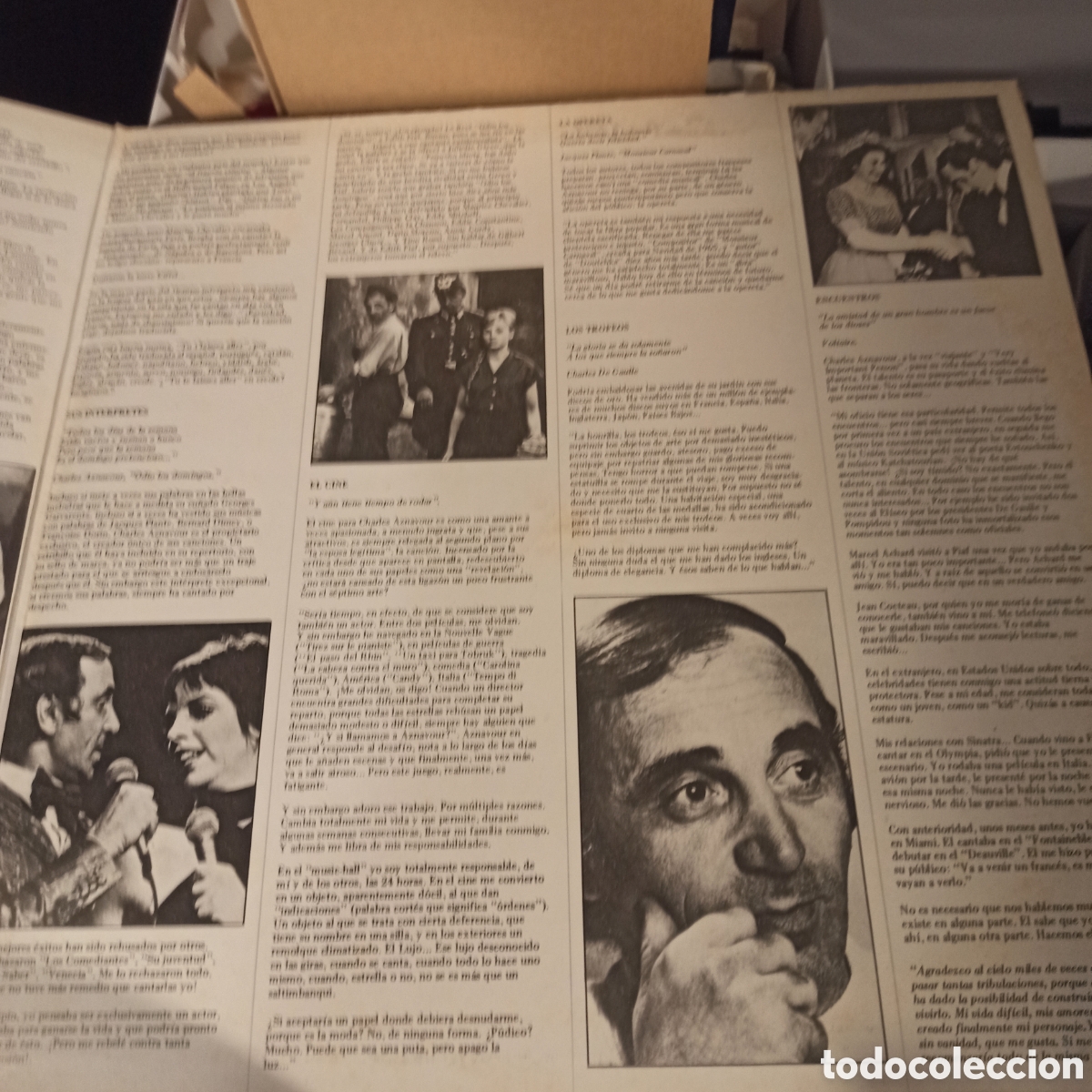 Discos de vinilo: Charles Aznavour &ndash; Oro (2xLPS) - Foto 3