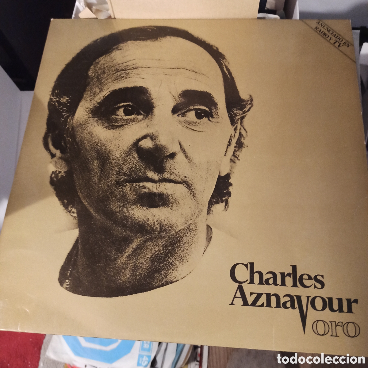 Discos de vinilo: Charles Aznavour &ndash; Oro (2xLPS) - Foto 1