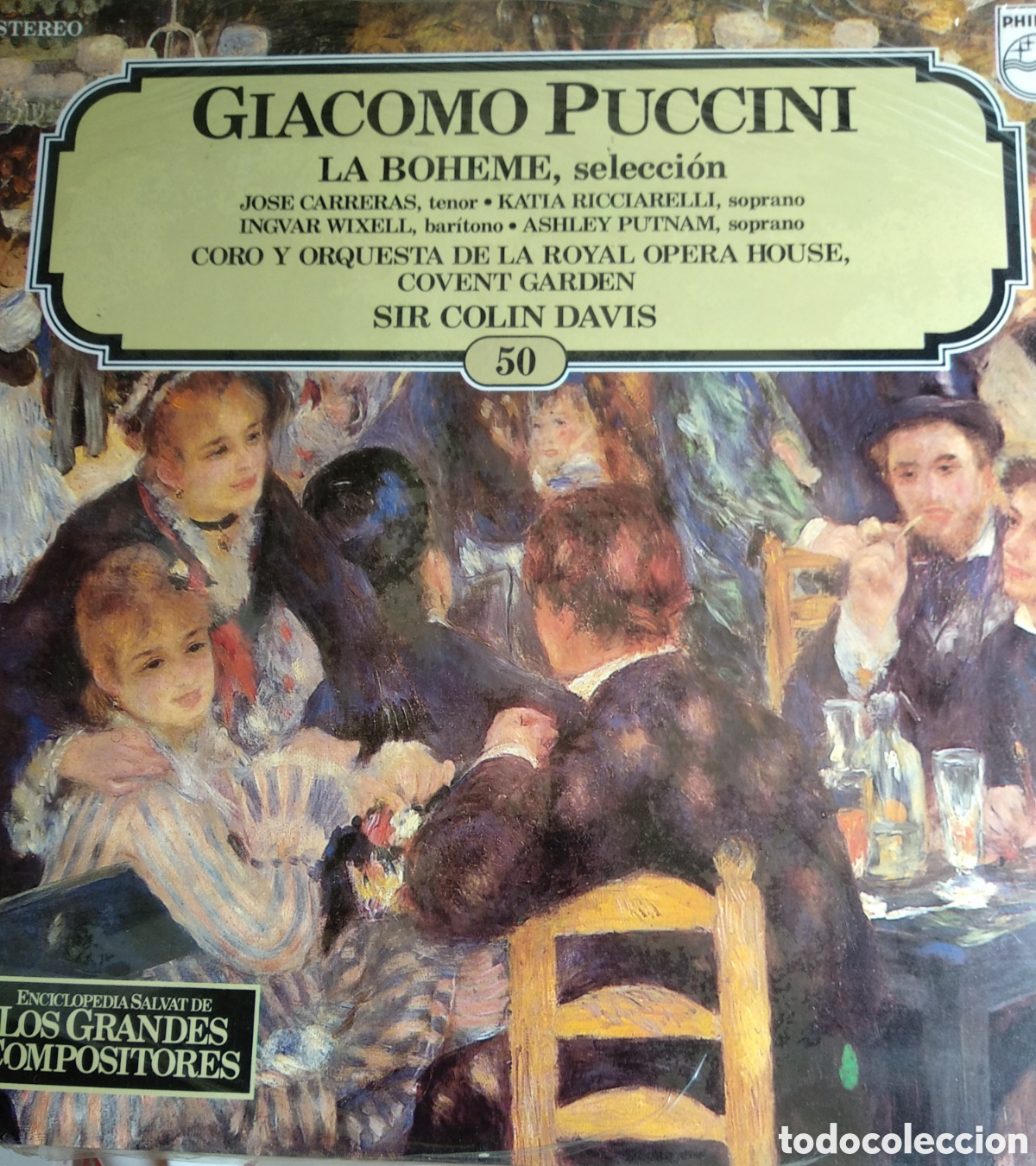 Discos de vinilo: GIACOMO PUCCINI, SPAIN, PHILIPS, CT.1 - Foto 1