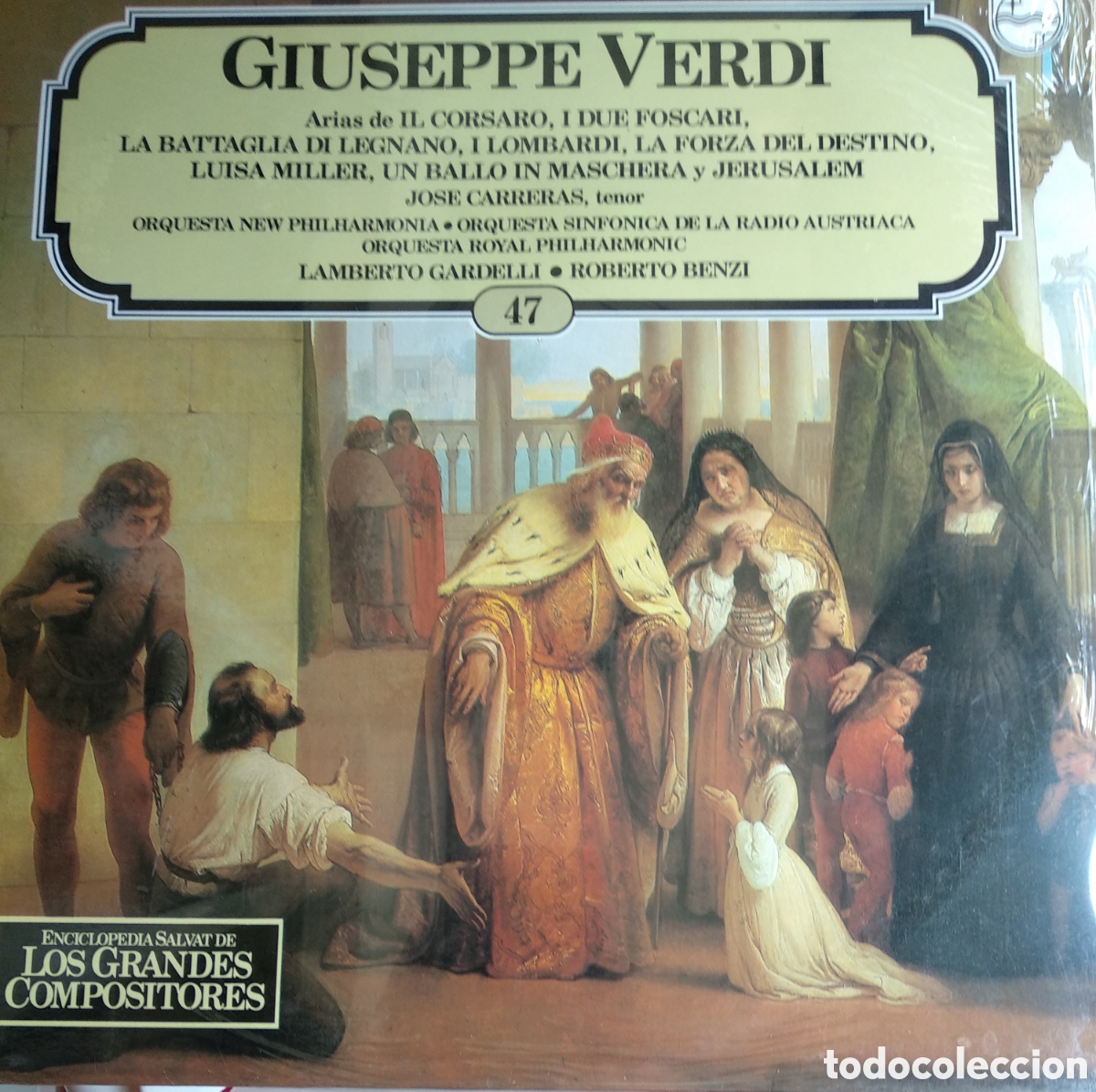 Discos de vinilo: GIUSEPPE VERDI, SPAIN, PHILIPS, CT.1 - Foto 1