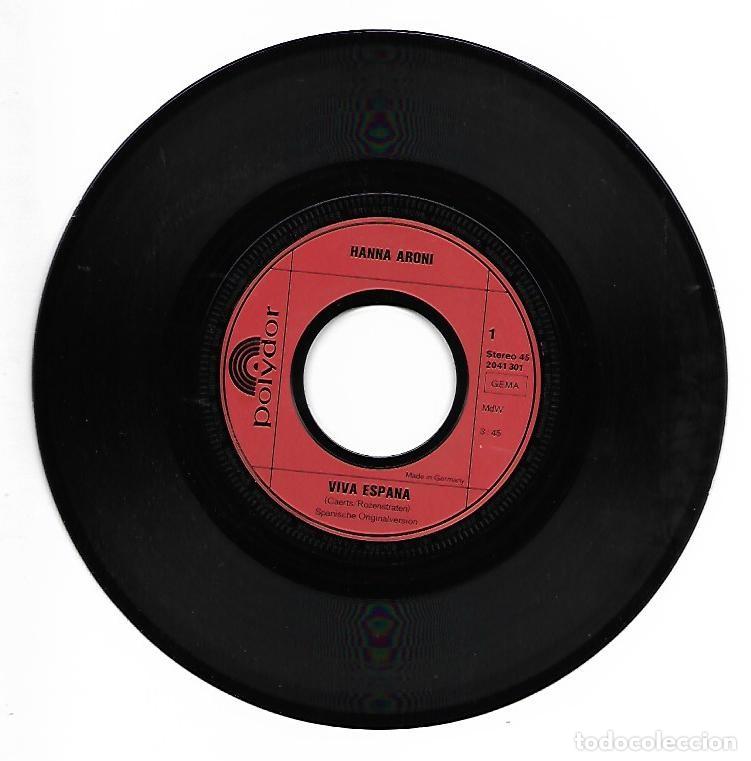 Discos de vinilo: HANNA ARONI - VIVA ESPA&Ntilde;A - POLYDOR - Foto 2