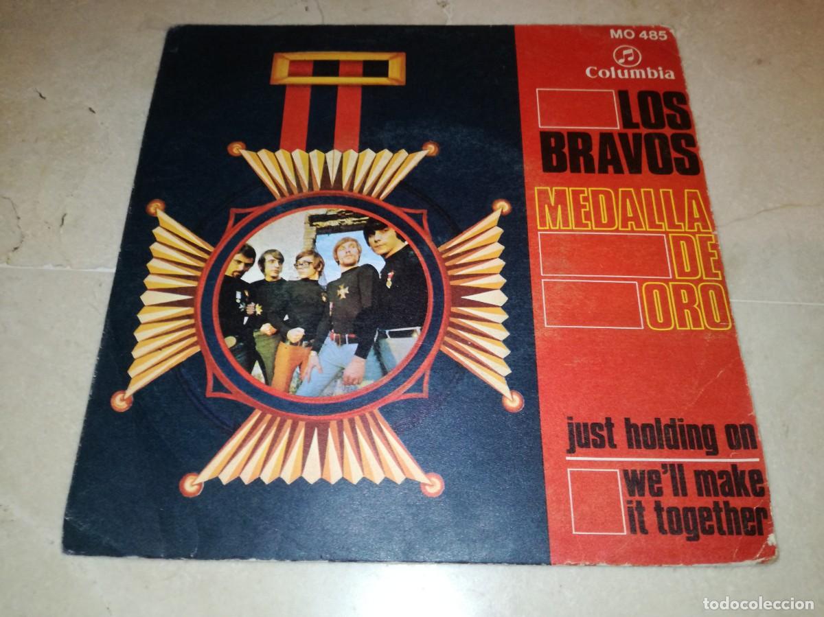 Disques de vinyle: LOS BRAVOS-MEDALLA DE ORO-ORIGINAL 1968-VINILO EN BUEN ESTADO