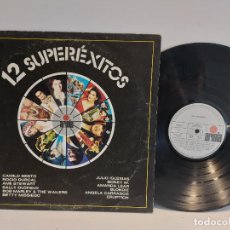 Discos de vinilo: 12 SUPERÉXITOS / VARIOS INTÉRPRETES / LP-ARIOLA-1979 / MBC. ***/***