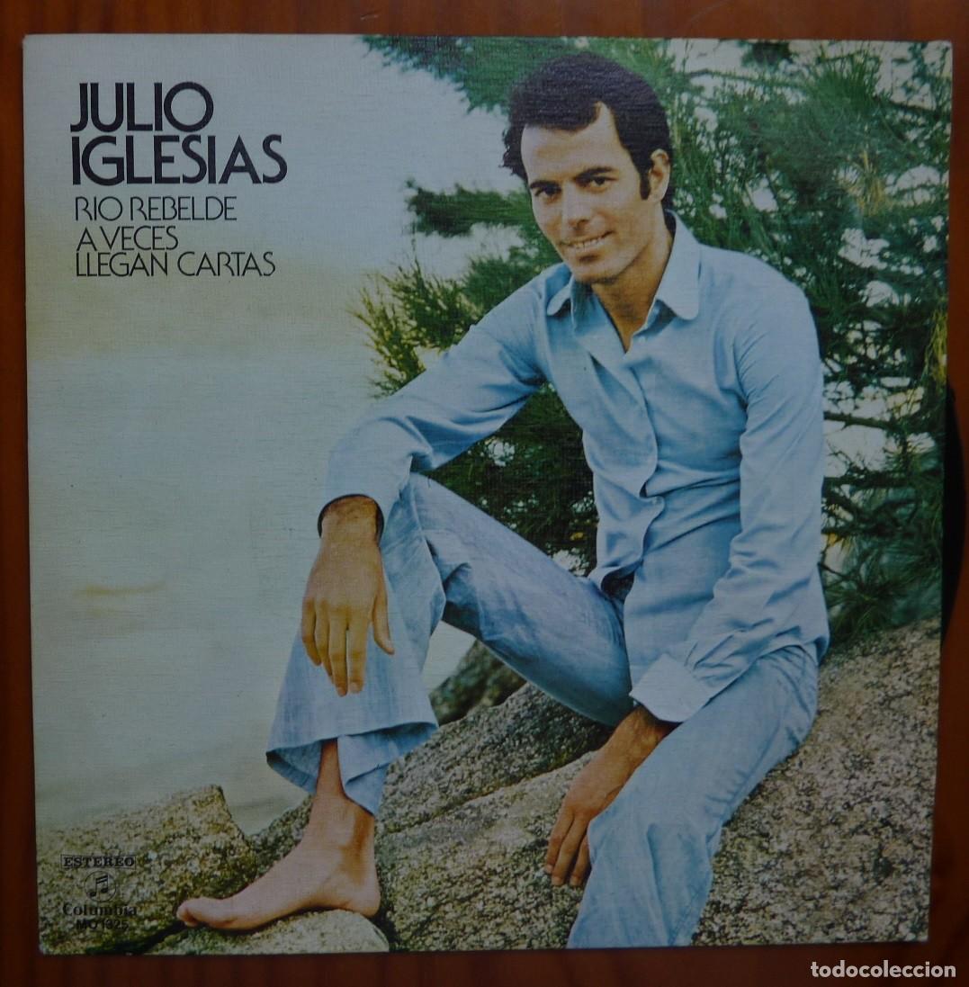 Discos de vinilo: JULIO IGLESIAS / RIO REBELDE/ 1973 / SINGLE - Foto 1