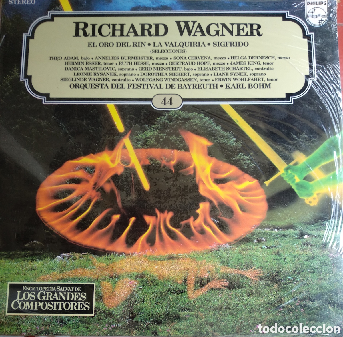 Discos de vinilo: RICHARD WAGNER, SPAIN PHILIPS, CT.1 - Foto 1