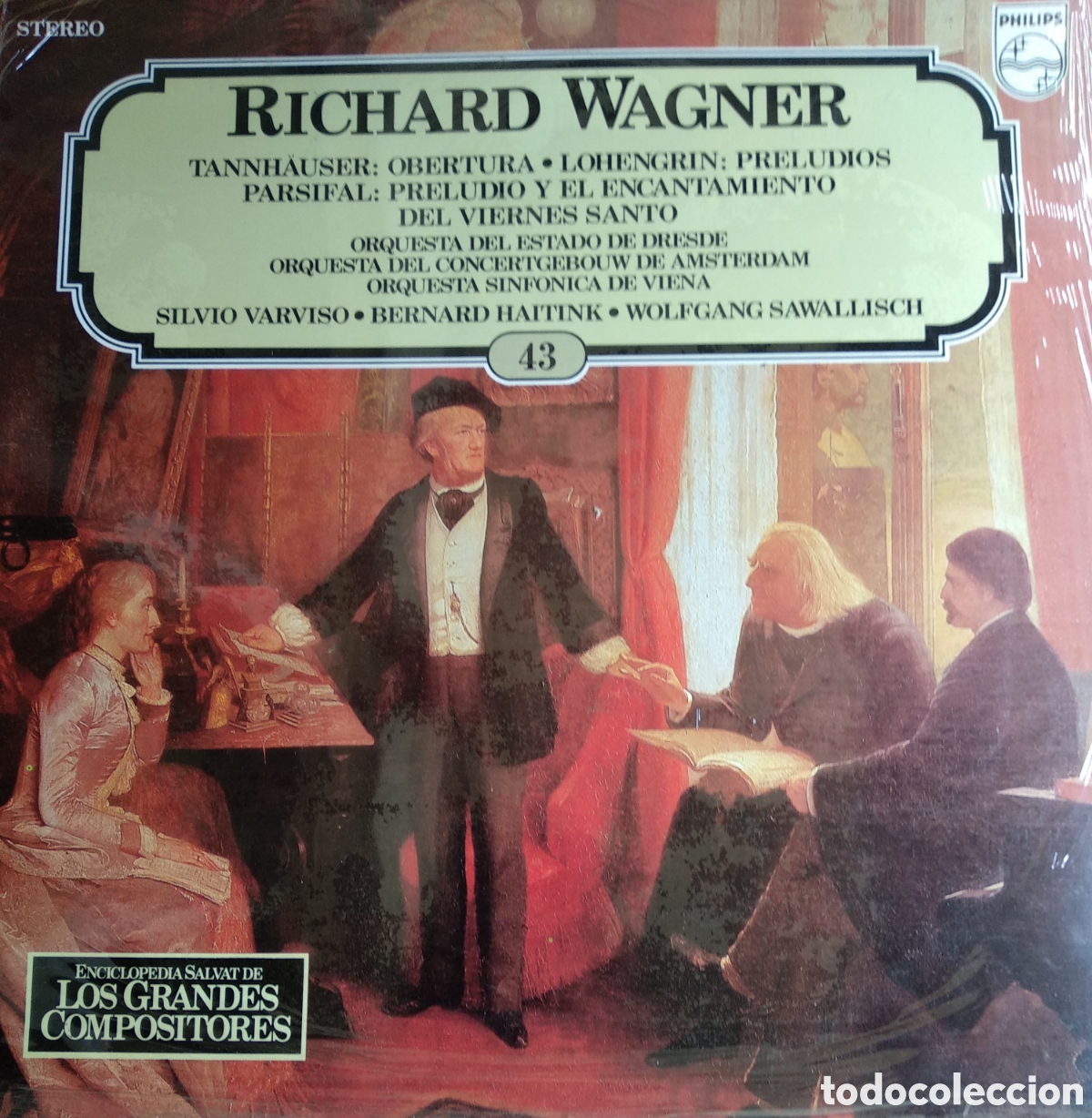 Discos de vinilo: RICHARD WAGNER, SPAIN, PHILIPS, CT.1 - Foto 1