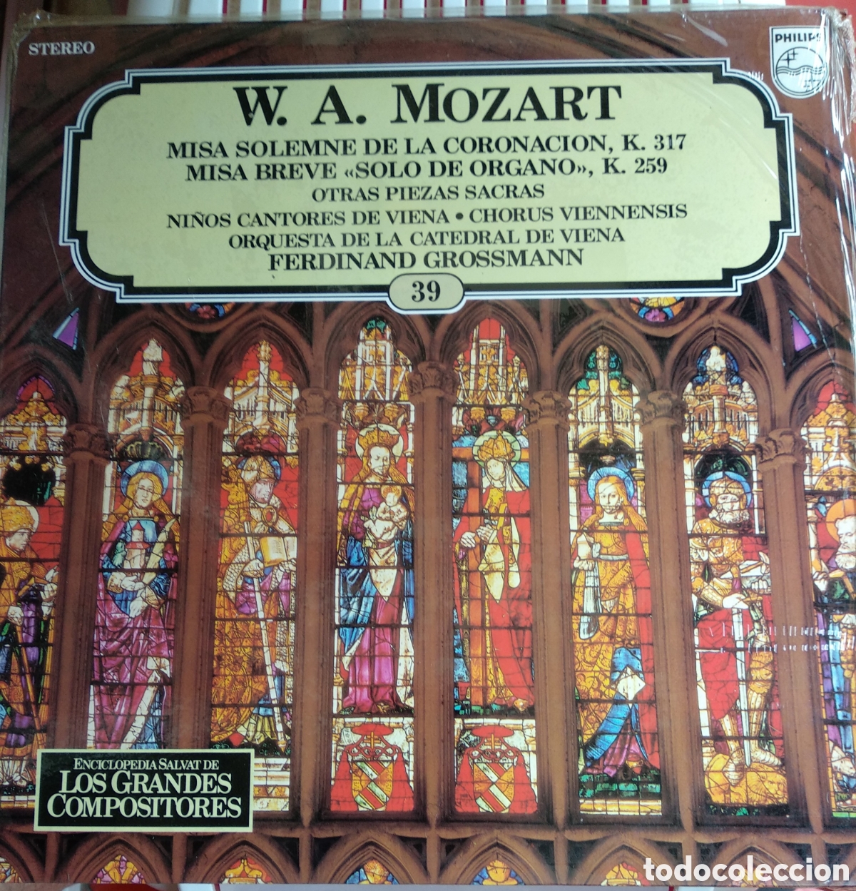 Discos de vinilo: W.A. MOZART, SPAIN, PHILIPS, CT.1 - Foto 1