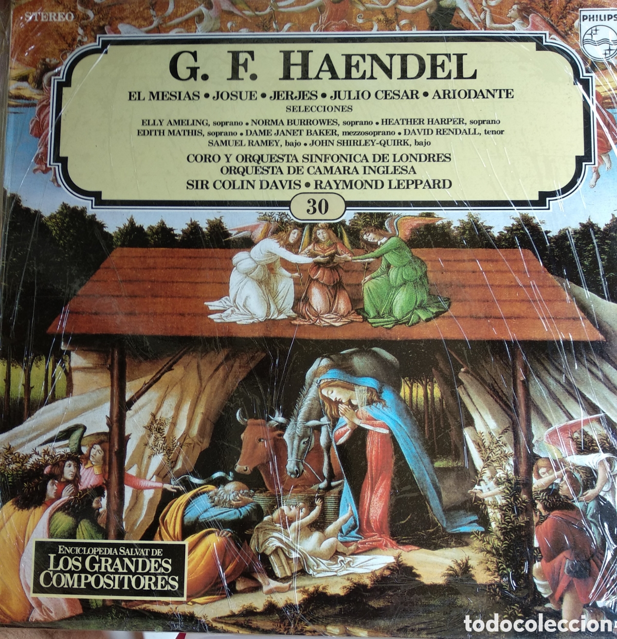 Discos de vinil: C.F. HAENDEL, SPAIN PHILIPS, CT.1