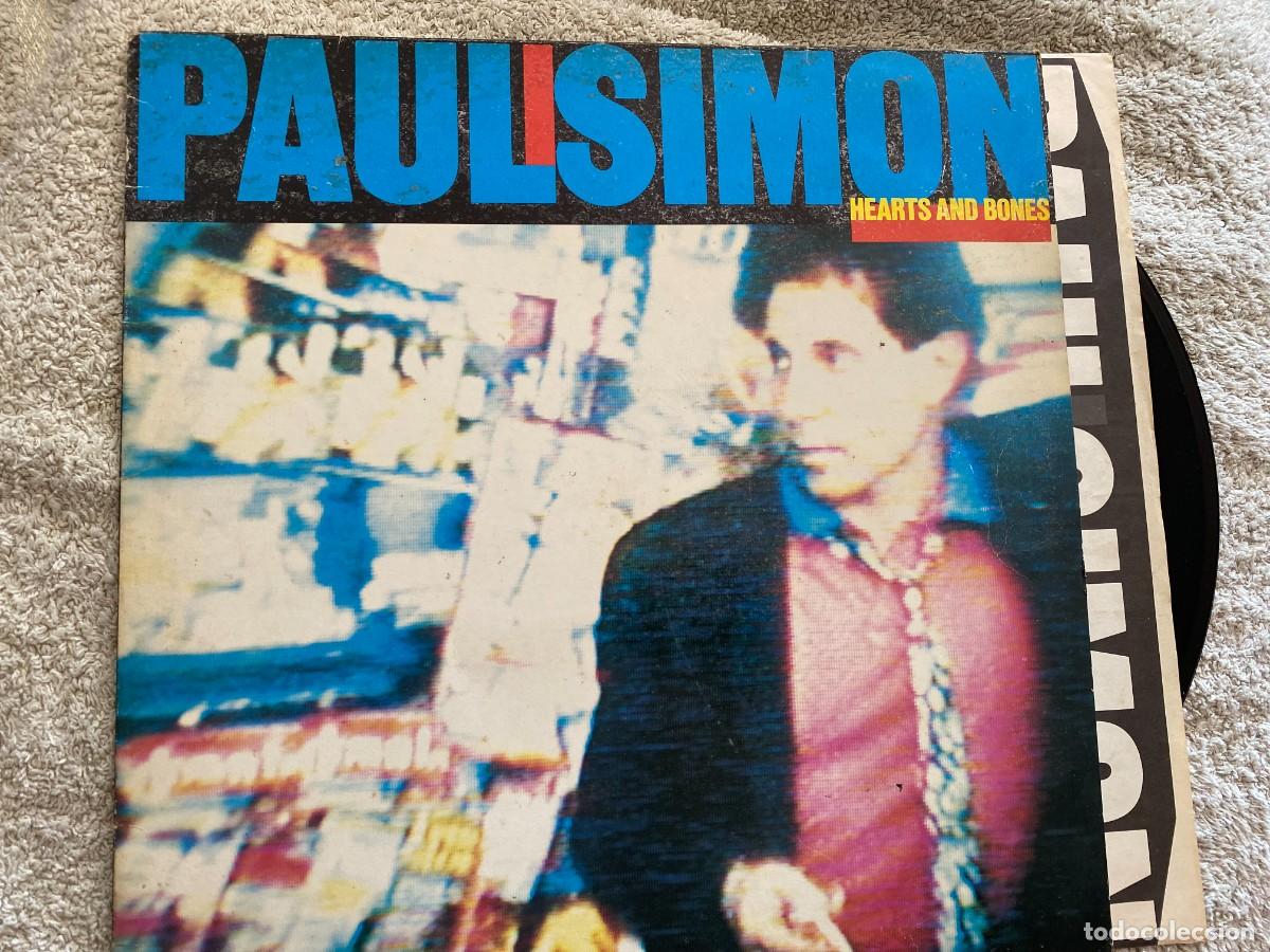 Discos de vinilo: LP PAUL SIMON-HEARTS AND BONES - Foto 1