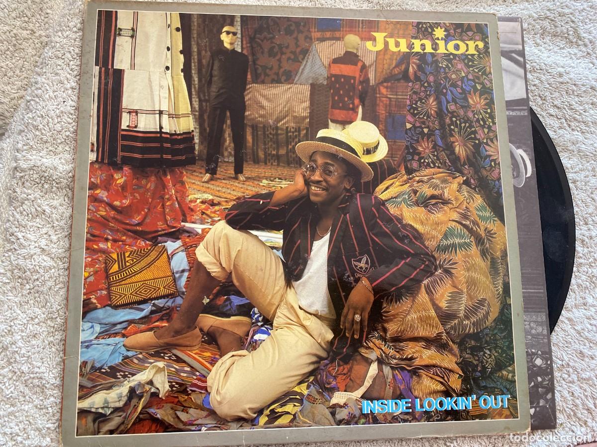 Discos de vinilo: LP JUNIOR-INSIDE LOOKING OUT - Foto 1