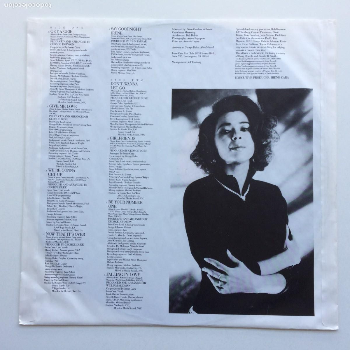 Discos de vinilo: Irene Cara &lrm;&ndash; Carasmatic , Germany 1987 Elektra - Foto 3